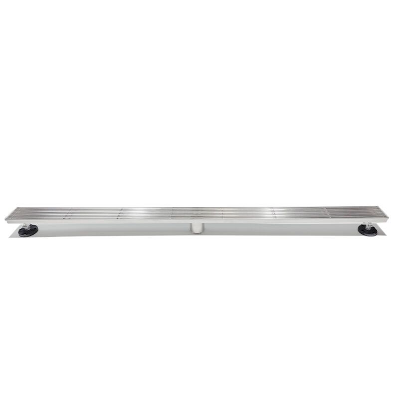 AQUADOM OCEANIC 47" Linear Shower Drain Grid Cover, with hair strainer, Marine-Grade 316 stainless steel in Brushed Gold (Copy) AQUADOM OCEANIC 47" Linear Shower Drain Grid Cover, with hair strainer, Marine-Grade 316 stainless steel in Brushed Gold (Copy)
