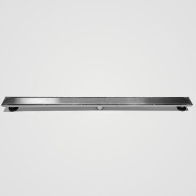 AQUADOM OCEANIC 47″ Linear Shower Drain Tile-In, with hair strainer, Marine-Grade 316 stainless steel in Satin
