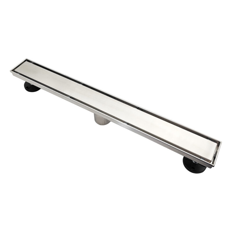 AQUADOM OCEANIC 36" Linear Shower Drain Tile-In, with hair strainer, Marine-Grade 316 stainless steel in Brushed Gold (Copy) AQUADOM OCEANIC 36" Linear Shower Drain Tile-In, with hair strainer, Marine-Grade 316 stainless steel in Brushed Gold (Copy)