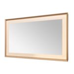  AQUADOM Madison 72"x36"x2.28" LED Lighted Framed Mirror for Bathrooms with Defogger, Dimmer, Touch Control, 3 Color Lighting in Brushed Gold