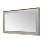  AQUADOM Madison 72"x36"x2.28" LED Lighted Framed Mirror for Bathrooms with Defogger, Dimmer, Touch Control, 3 Color Lighting in Brushed Gold