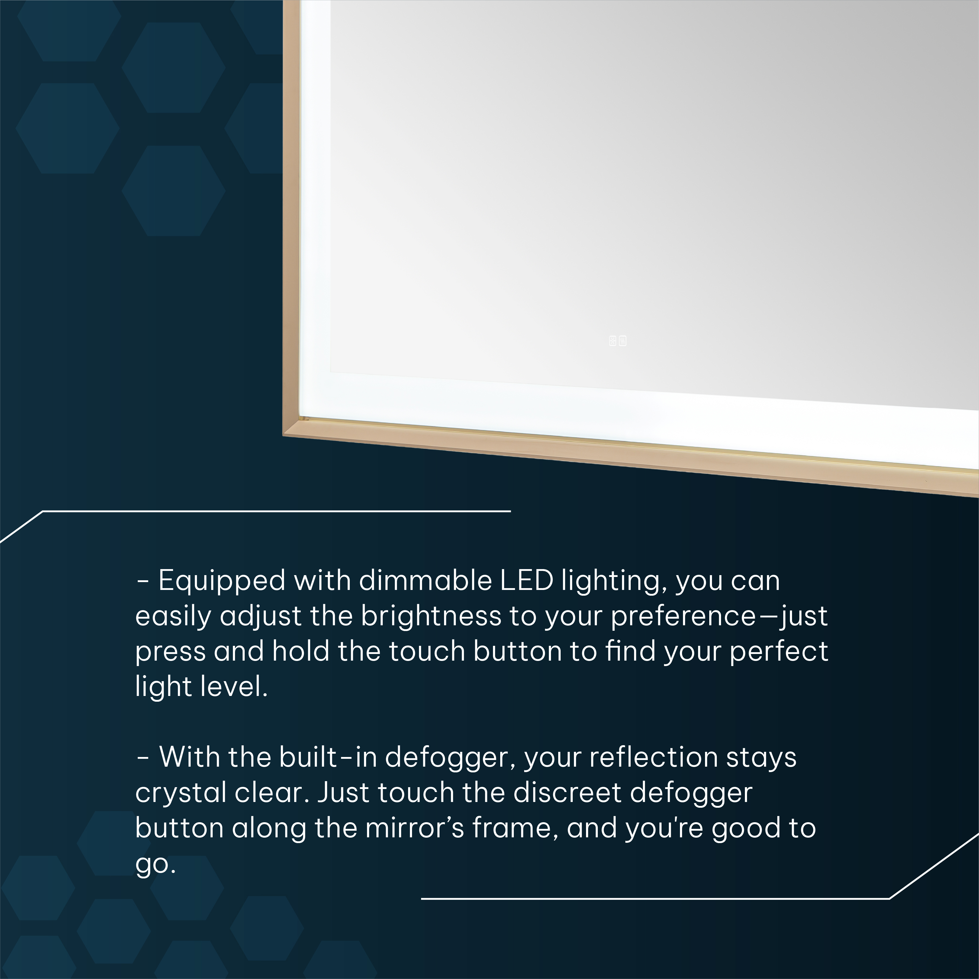Madison LED Mirror For Bathroom Collection