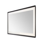  AQUADOM Madison 60"x36"x2.28" LED Lighted Framed Mirror for Bathrooms with Defogger, Dimmer, Touch Control, 3 Color Lighting in Matte Black