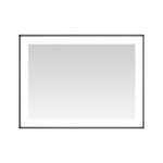  AQUADOM Lexington 48"x36"x2.28" LED Lighted Framed Mirror for Bathrooms with Defogger, Dimmer, Touch Control, 3 Color Lighting in Matte Black