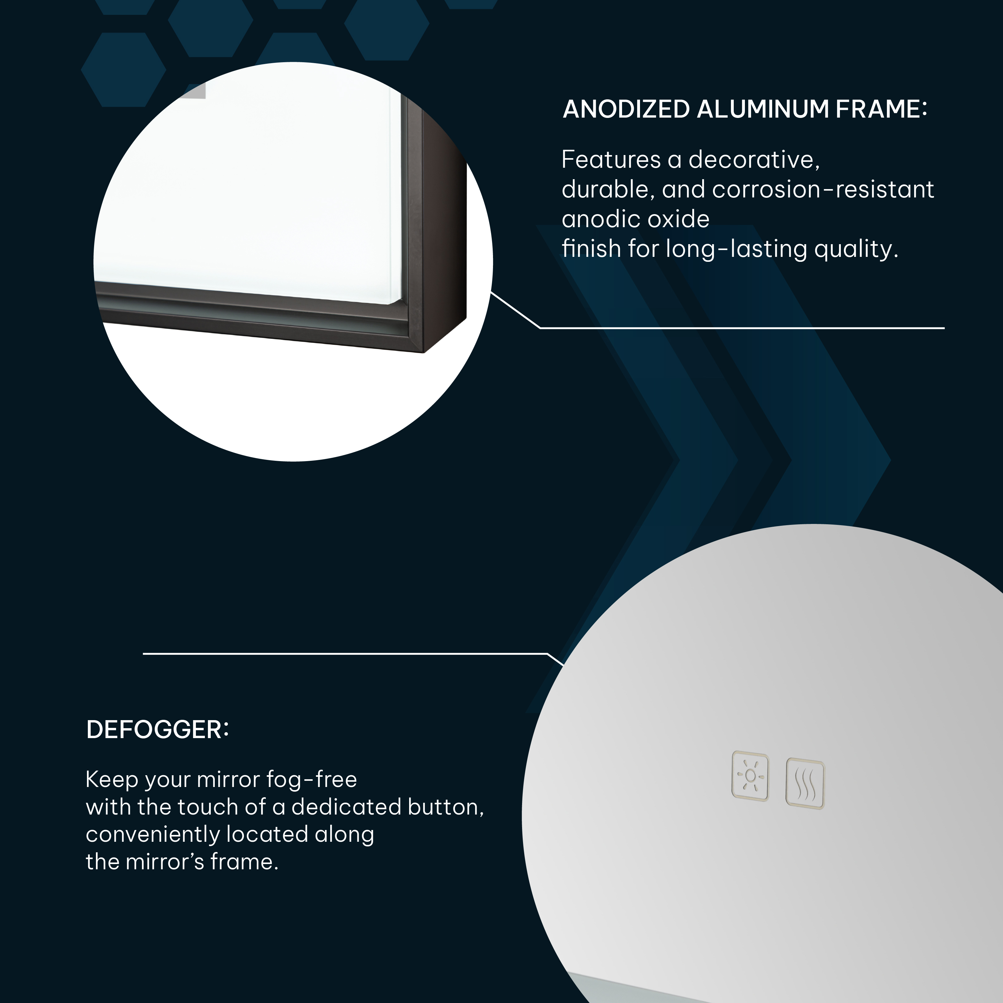 Lexington LED Mirror For Bathroom Collection