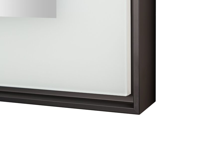  AQUADOM Lexington,  LED Lighted Framed Mirror for Bathrooms with Defogger, Dimmer, Touch Control, 3 Color Lighting