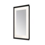 AQUADOM Madison 24"x36"x2.28" LED Lighted Framed Mirror for Bathrooms with Defogger, Dimmer, Touch Control, 3 Color Lighting in Matte Black