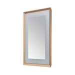  AQUADOM Madison 24"x36"x2.28"LED Lighted Framed Mirror for Bathrooms with Defogger, Dimmer, Touch Control, 3 Color Lighting in Brushed Gold