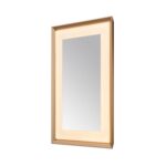  AQUADOM Madison 24"x36"x2.28"LED Lighted Framed Mirror for Bathrooms with Defogger, Dimmer, Touch Control, 3 Color Lighting in Brushed Gold