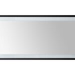  AQUADOM Madison 72"x36"x2.28" LED Lighted Framed Mirror for Bathrooms with Defogger, Dimmer, Touch Control, 3 Color Lighting in Matte Black