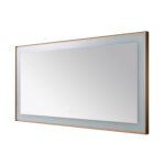  AQUADOM Lexington 72"x36"x2.28" LED Lighted Framed Mirror for Bathrooms with Defogger, Dimmer, Touch Control, 3 Color Lighting in Brushed Gold