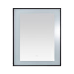  AQUADOM Lexington 30"x36"x2.28" LED Lighted Framed Mirror for Bathrooms with Defogger, Dimmer, Touch Control, 3 Color Lighting in Matte Black