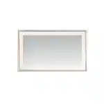  AQUADOM Madison 60"x36"x2.28" LED Lighted Chamfer Frame Mirror with Defogger, 3 Color Lighting, Wall Mount Vertical or Horizontal Installation in Matte Black (Copy)