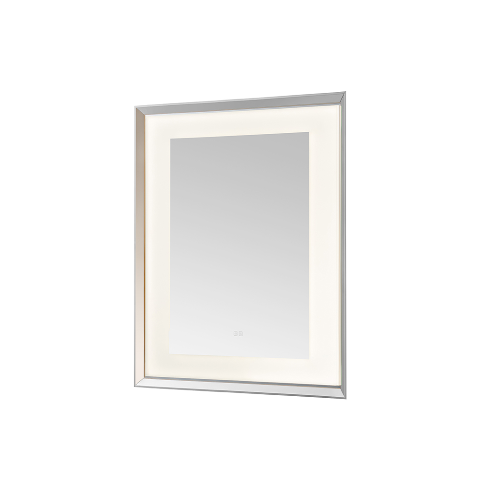 AQUADOM Madison 30"x36"x2.28" LED Lighted Chamfer Frame Mirror with Defogger, 3 Color Lighting, Wall Mount Vertical or Horizontal Installation in Matte Black (Copy) AQUADOM Madison 30"x36"x2.28" LED Lighted Chamfer Frame Mirror with Defogger, 3 Color Lighting, Wall Mount Vertical or Horizontal Installation in Matte Black (Copy)