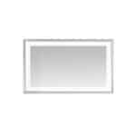 AQUADOM Madison 60"x36"x2.28" LED Lighted Chamfer Frame Mirror with Defogger, 3 Color Lighting, Wall Mount Vertical or Horizontal Installation in Matte Black (Copy) AQUADOM Madison 60"x36"x2.28" LED Lighted Chamfer Frame Mirror with Defogger, 3 Color Lighting, Wall Mount Vertical or Horizontal Installation in Matte Black (Copy)