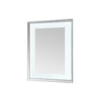 AQUADOM Madison 30"x36"x2.28" LED Lighted Chamfer Frame Mirror with Defogger, 3 Color Lighting, Wall Mount Vertical or Horizontal Installation in Matte Black (Copy)