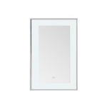 AQUADOM Lexington 24"x36"x2.28" LED Lighted Slim Frame Mirror with Defogger, 3 Color Lighting, Wall Mount Vertical or Horizontal Installation in Matte Black (Copy)