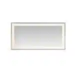  AQUADOM Madison 72"x36"x2.28" LED Lighted Chamfer Frame Mirror with Defogger, 3 Color Lighting, Wall Mount Vertical or Horizontal Installation in Matte Black (Copy)